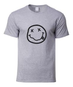 Smiley Shirt (Gray, XL)